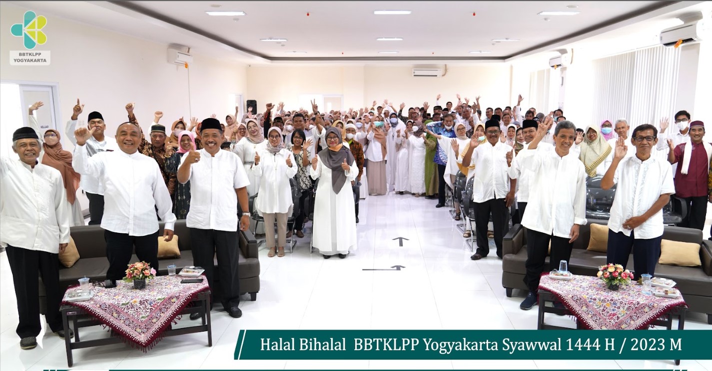 Halal Bi Halal Keluarga Besar BBTKLPP Yogyakarta 1444 H/2023 M